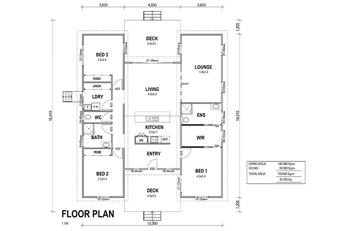 Bellevue Floor Plan