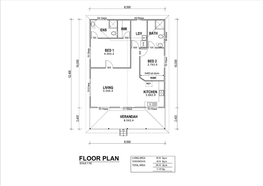 Beaufort Floor Plan