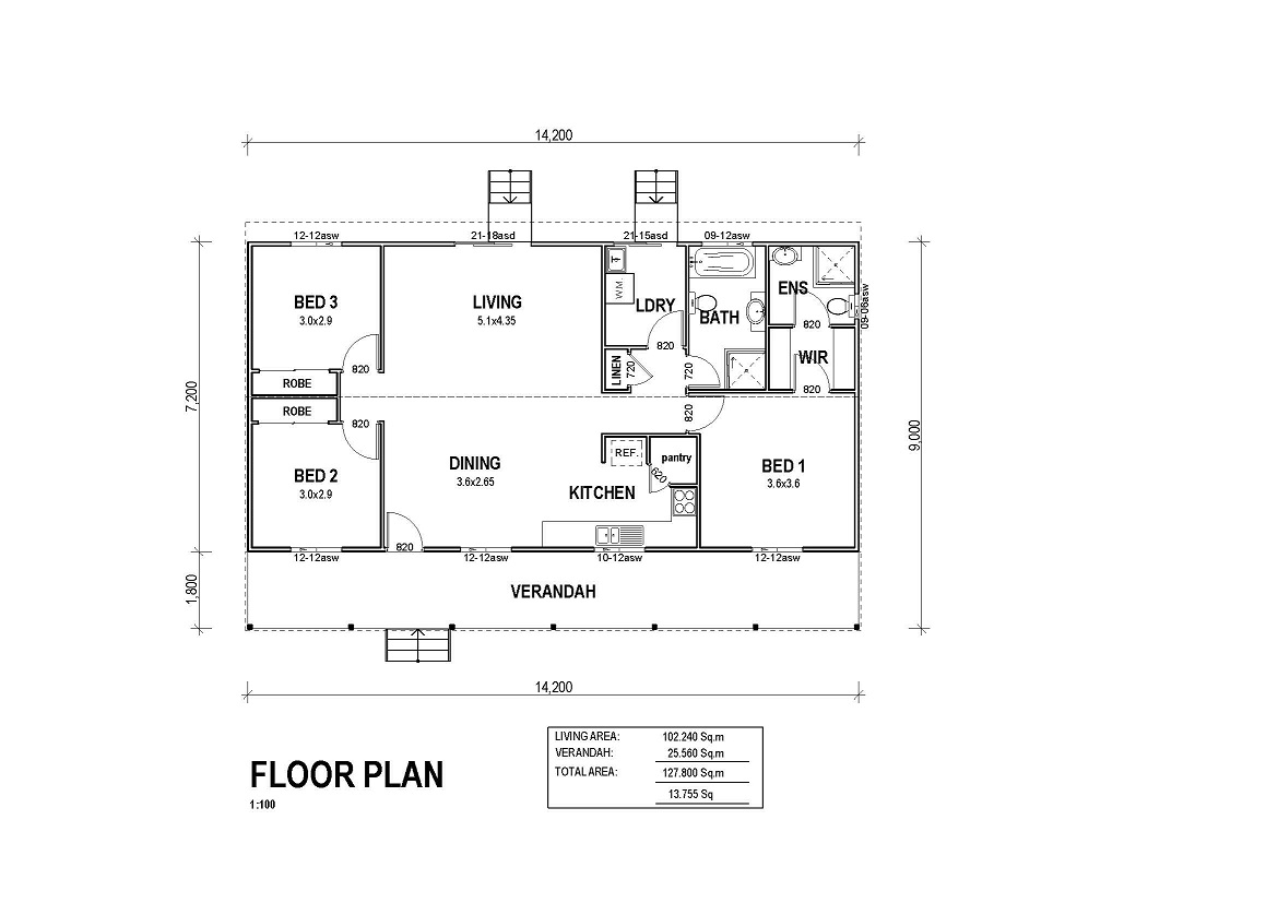 Ravenswood Floor Plan