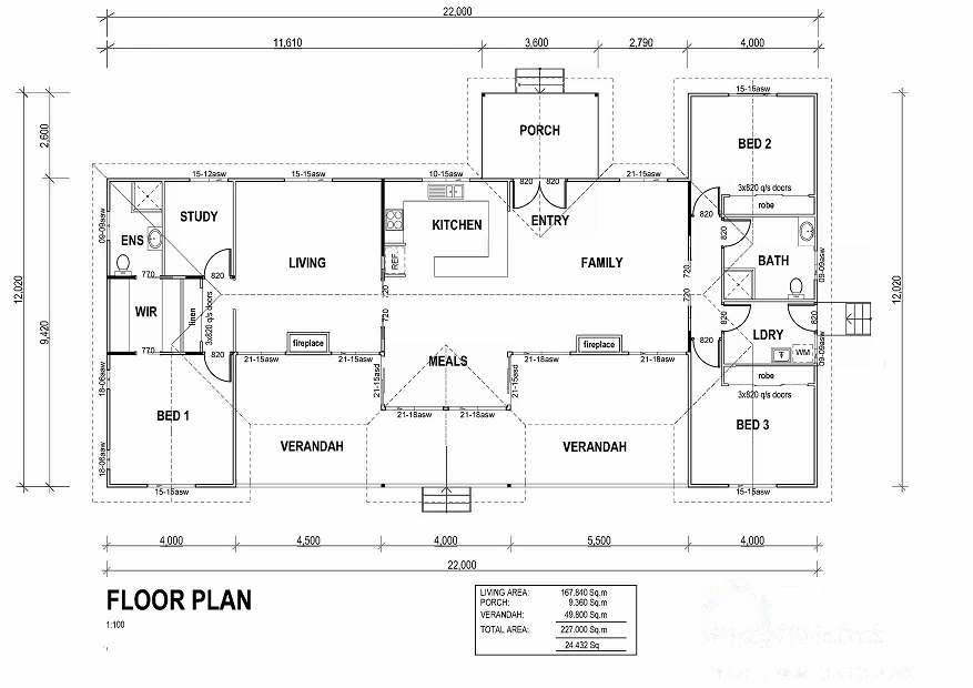 Royal Rose MK2 Floor Plan