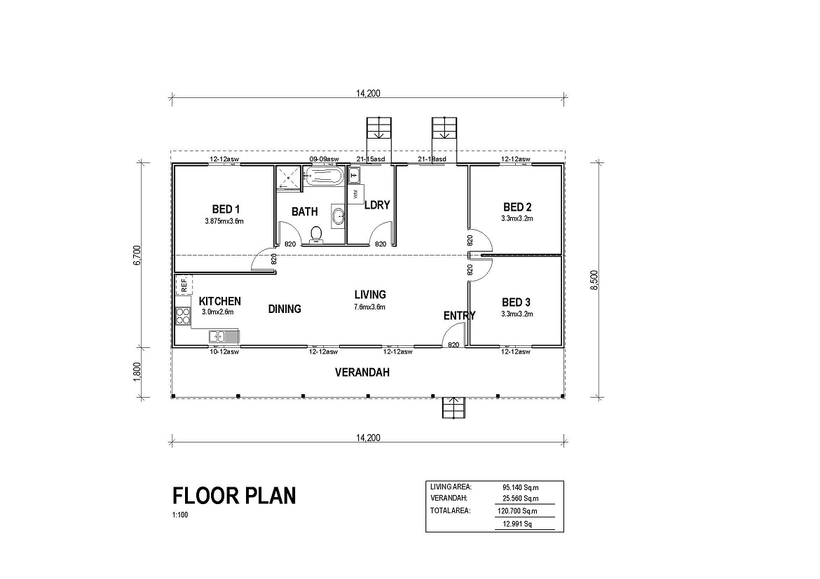 Sunnydale Floor Plan