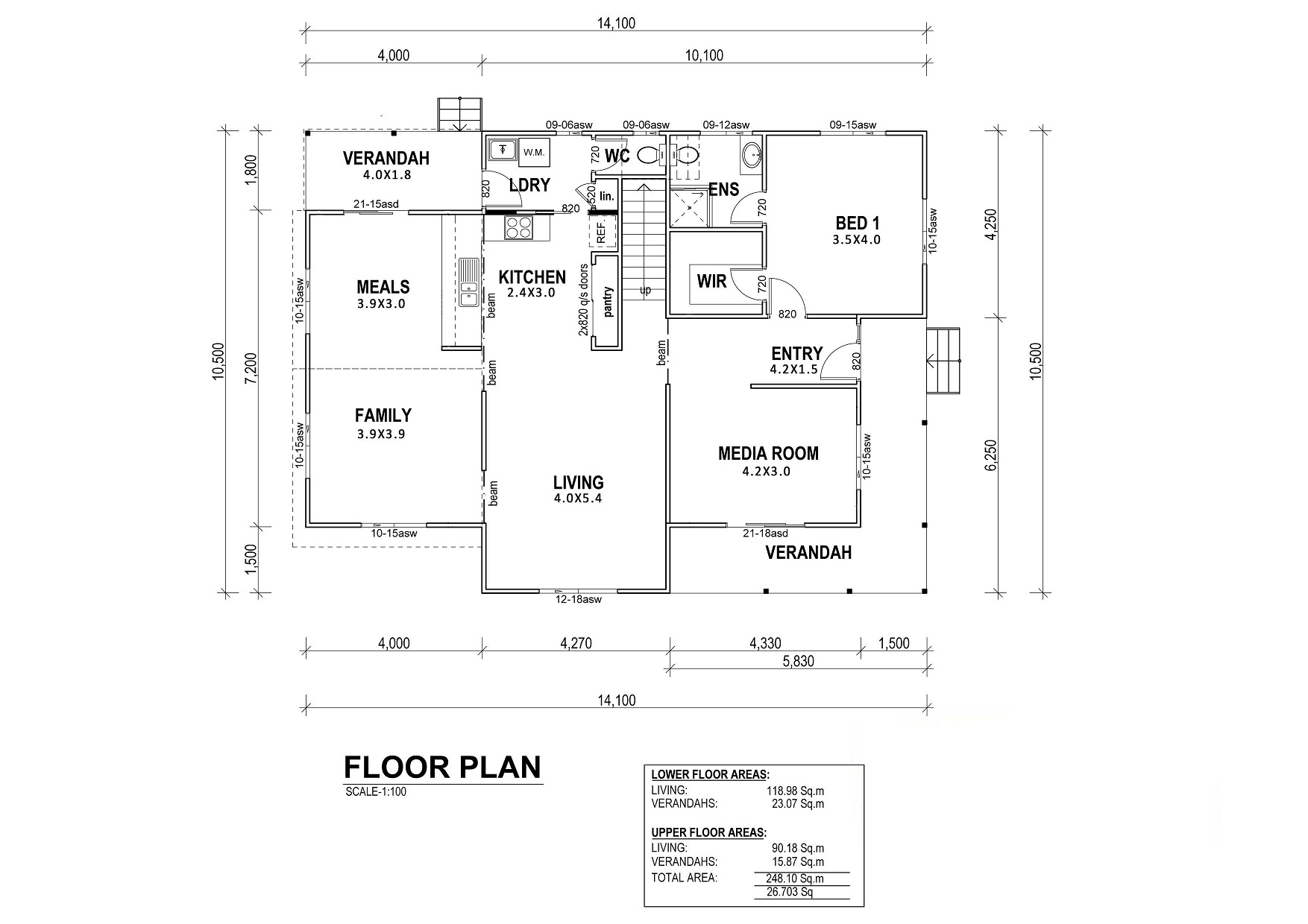 Xavier Floor Plan